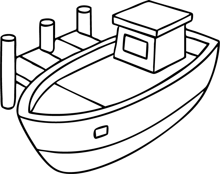 Illustration of a boat in dock like a website getting looked after | Shipped Studio